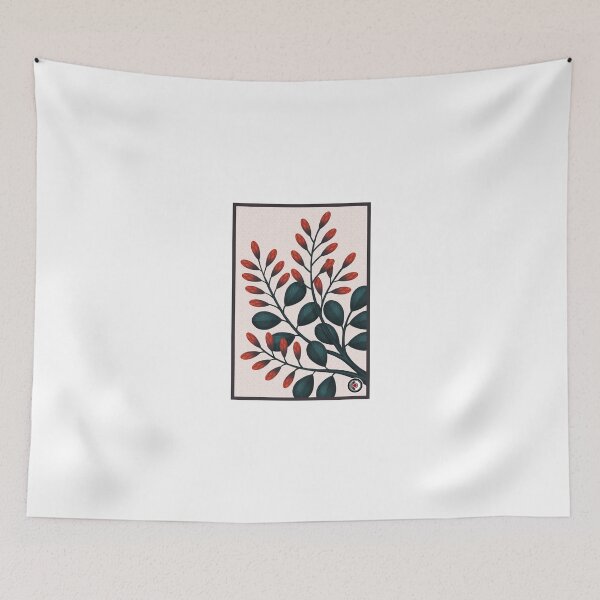 Item preview, Hanafuda Bush Clover 02 designed and sold by MrRamenBox.