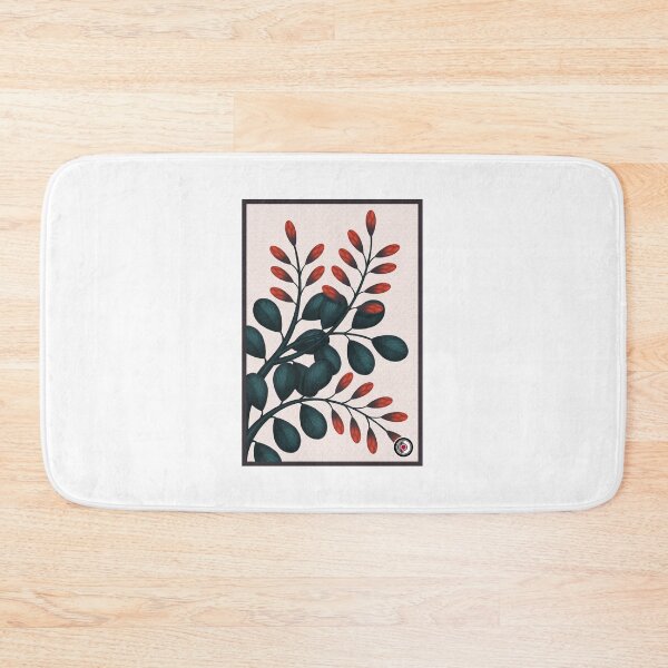 Item preview, Trébol de arbusto de Hanafuda 01 designed and sold by MrRamenBox.