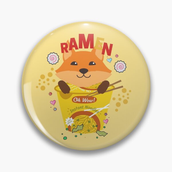 Item preview, Fox Leaves Ramen - Cut Fox Ramen !! designed and sold by SoffyLee586.