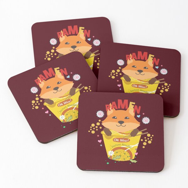 Item preview, Fox Leaves Ramen - Cut Fox Ramen !! designed and sold by SoffyLee586.