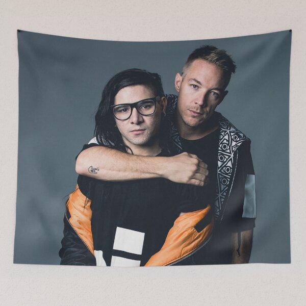 Item preview, Diplo and Skrillex designed and sold by orisomorae.