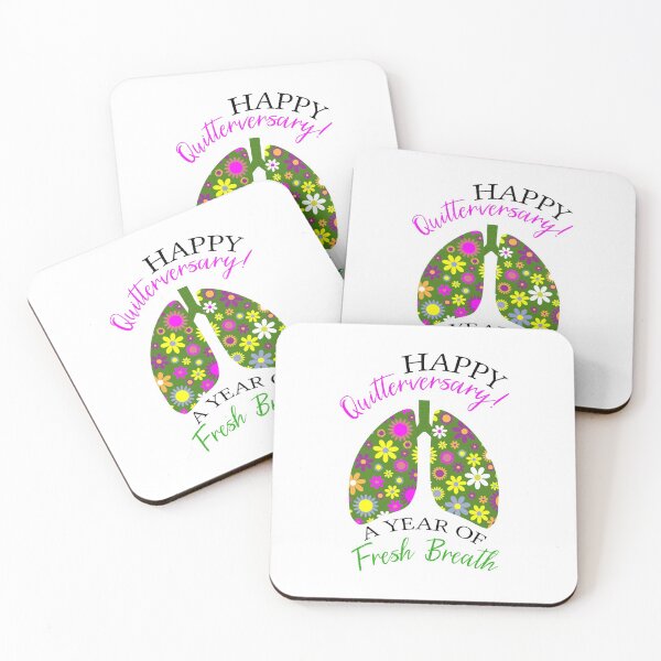 Item preview, Happy Quitterversary | 1 Year Quit Smoking Anniversary Funny Quote designed and sold by Estrytee.