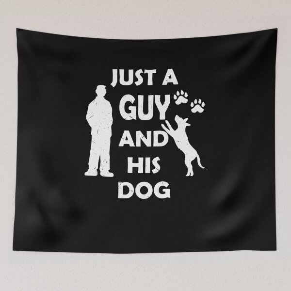 Item preview, Dog Dad Just A Guy And His Dog  designed and sold by Tom2468.