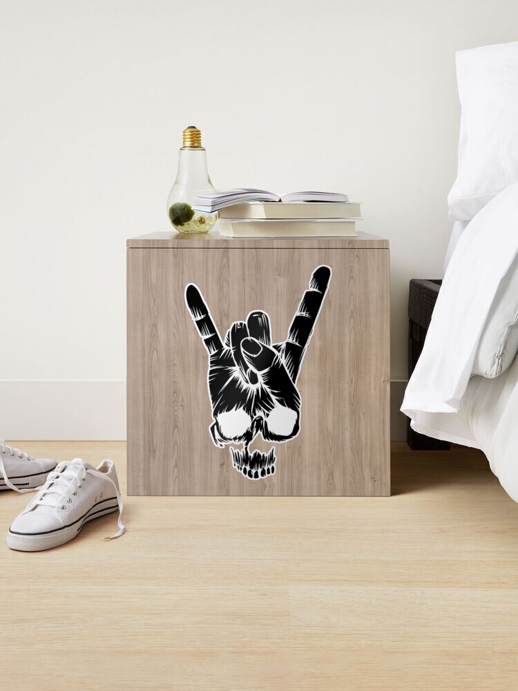 Rocker Skeleton Hand Slim Koozie – Custom Crafts by Michelle