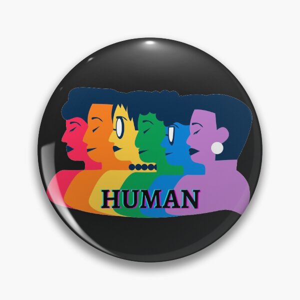 Item preview, Human, Equality, LGBTIQ Flag Colors designed and sold by UnderStore.