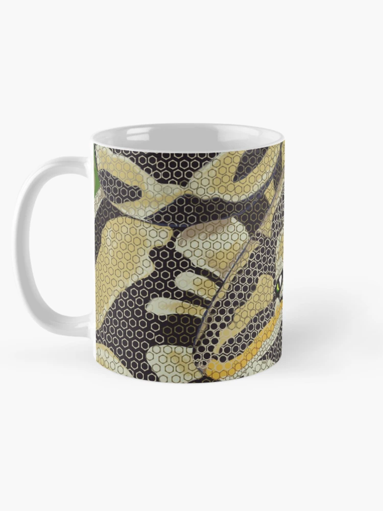 Thumbnail 5 of 6, Coffee Mug, technical pattern snake skin python designed and sold by Magicbrush13.