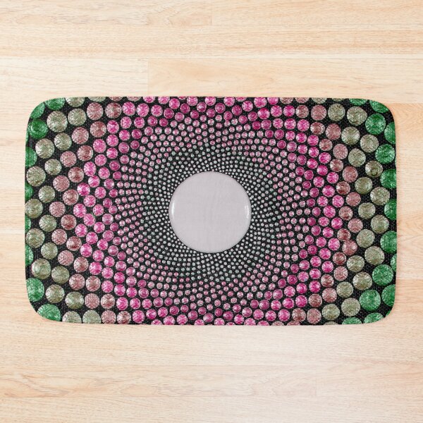 Item preview, Rays - Pink & Green Mandala designed and sold by Amy Diener.