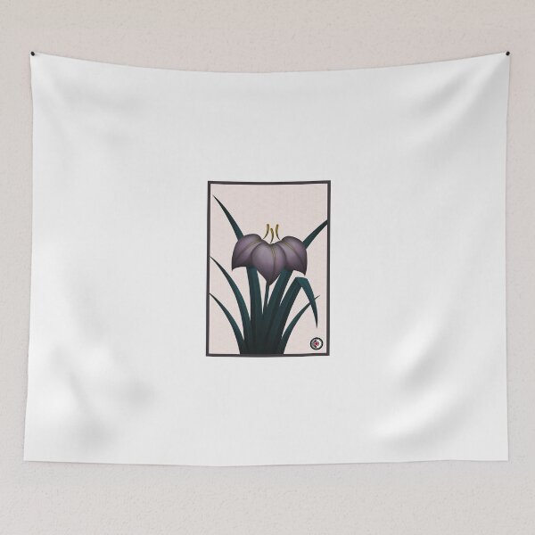Item preview, Hanafuda Iris 01 designed and sold by MrRamenBox.