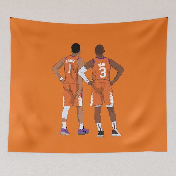 Item preview, Devin Booker Chris Paul Phoenix Basketball designed and sold by PiscesVibes.