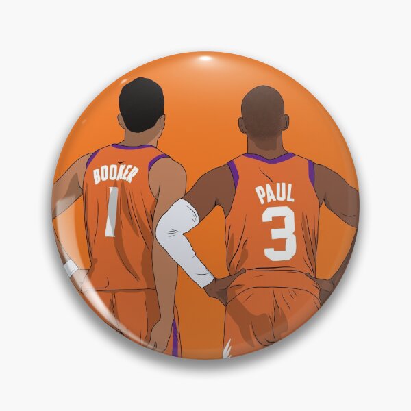 Item preview, Devin Booker Chris Paul Phoenix Basketball designed and sold by PiscesVibes.