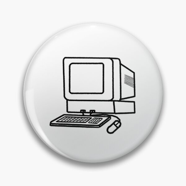 Item preview, Retro Computer Doodle designed and sold by DoodlebyZ.