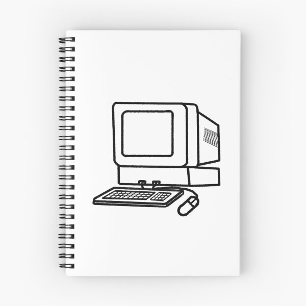 Item preview, Retro Computer Doodle designed and sold by DoodlebyZ.