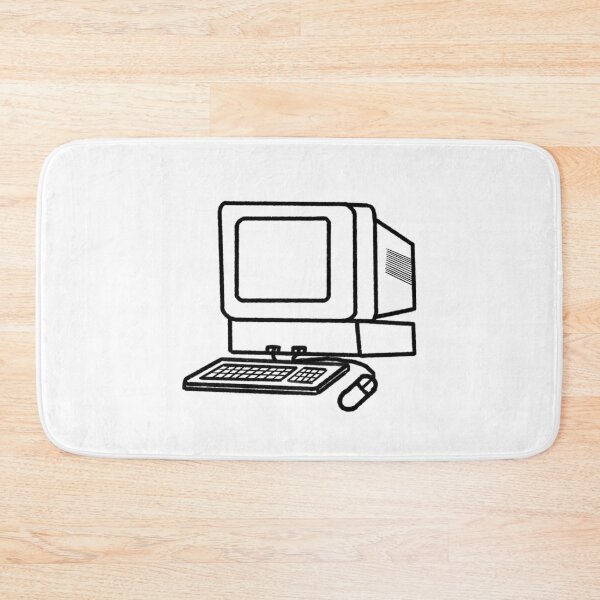 Item preview, Retro Computer Doodle designed and sold by DoodlebyZ.