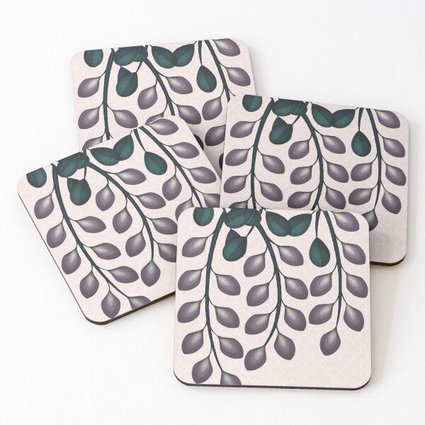 Item preview, Hanafuda Wisteria 02 designed and sold by MrRamenBox.