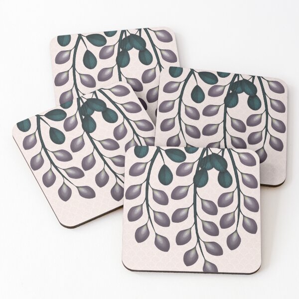 Item preview, Hanafuda Wisteria 01 designed and sold by MrRamenBox.