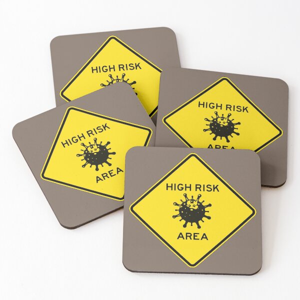 Item preview, HIGH RISK AREA - VIRUS designed and sold by André Cremers.