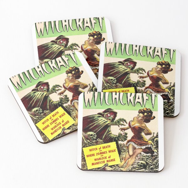 Item preview, WITCHCRAFT tales of supernatural Classic Coomics Comic Book Cartoon Quotes  designed and sold by TRIBExSPACE.