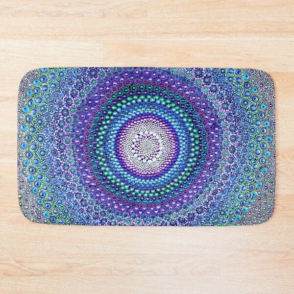 Item preview, Zen - Blue & Purple Mandala designed and sold by Amy Diener.