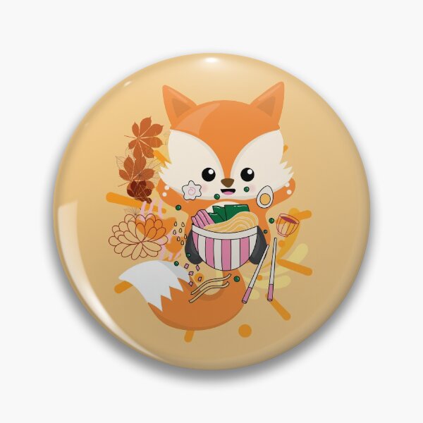 Item preview, Fox Leaves Ramen - Cut Fox Ramen !! designed and sold by SoffyLee586.