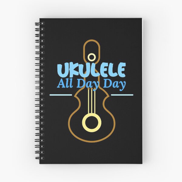 Item preview, Ukulele All Day Day designed and sold by artfulnotebook.
