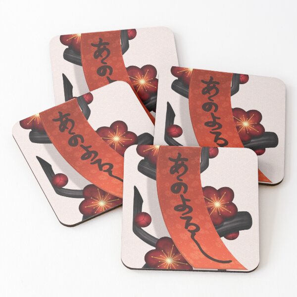 Item preview, Hanafuda Poetry Tanzaku Plum Blossom designed and sold by MrRamenBox.