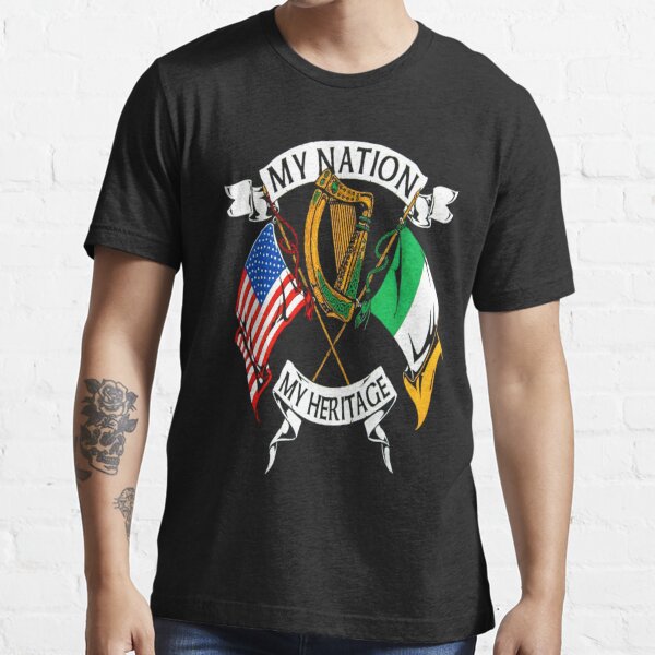 “Irish American Logo” T-shirt for Sale by shaggydawgg | Redbubble | my