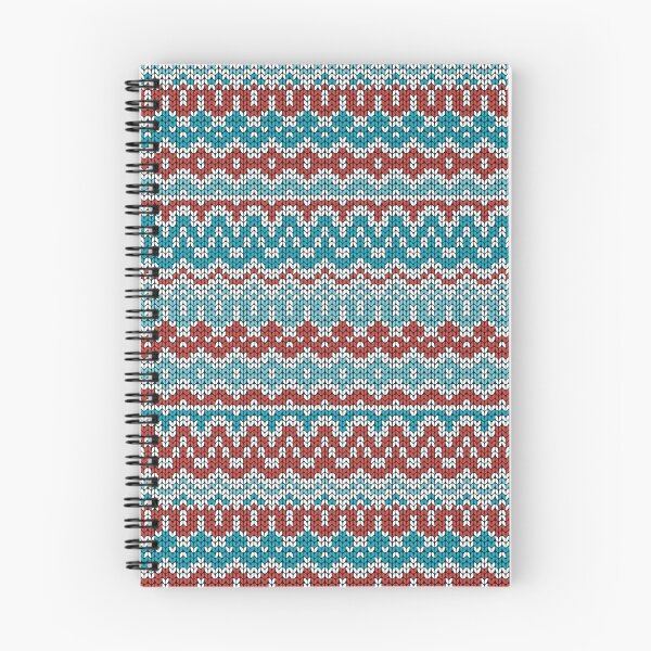 Item preview, Colorful Christmas knitting pattern. Seamless winter ornament background. designed and sold by illucesco.