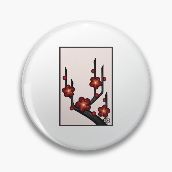 Artikelvorschau, Hanafuda Pflaumenblüte 02 entworfen und verkauft von MrRamenBox.