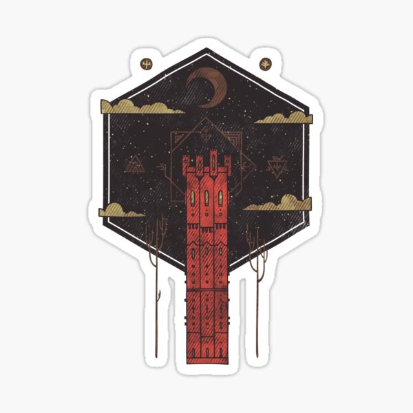 The Crimson Tower Sticker