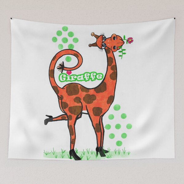 Item preview, Happy Giraffe  designed and sold by Shirley cute art .