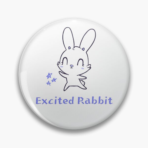 Item preview, Excited Rabbit designed and sold by Downneees.