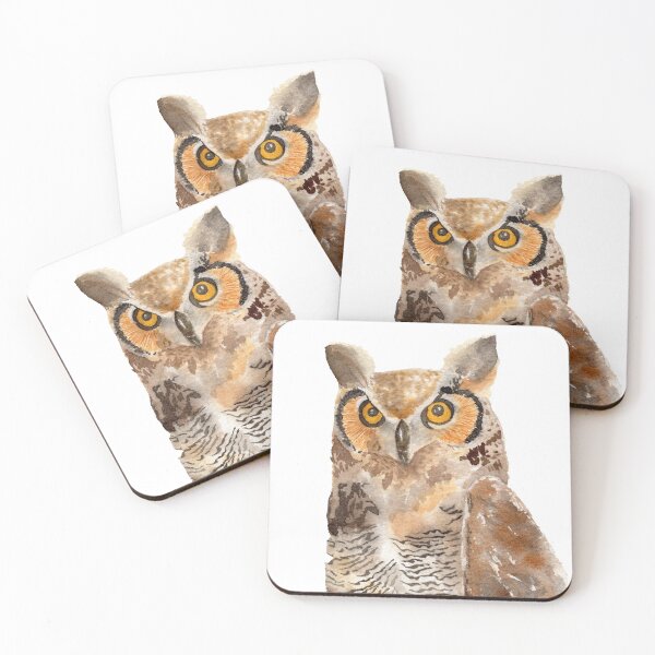Item preview, Watercolor Owl designed and sold by VioletaBaez.