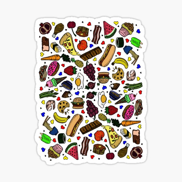 Get your nom on Sticker