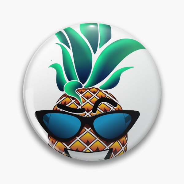 Item preview, Smiling pineapple with sunglasses designed and sold by jrjoseart.
