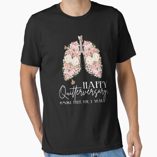 Item preview, Happy Quitterversary | One Year Quit Smoking Anniversary Funny Quote designed and sold by Estrytee.