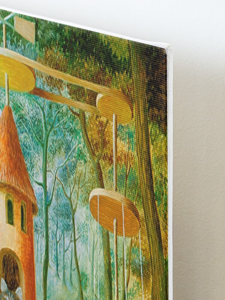Alternate view of Cats Paradise, by Remedios Varo Mounted Print