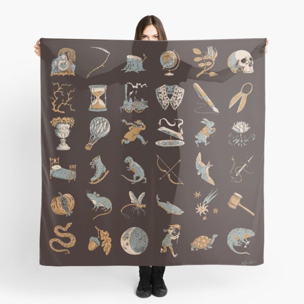 TIME (originally for WQ magazine) Scarf