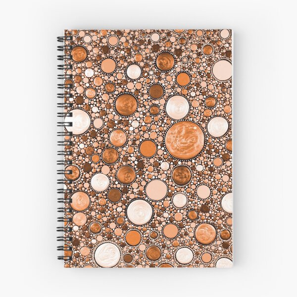 Item preview, Mountain Zen - Copper Dots designed and sold by Amy Diener.