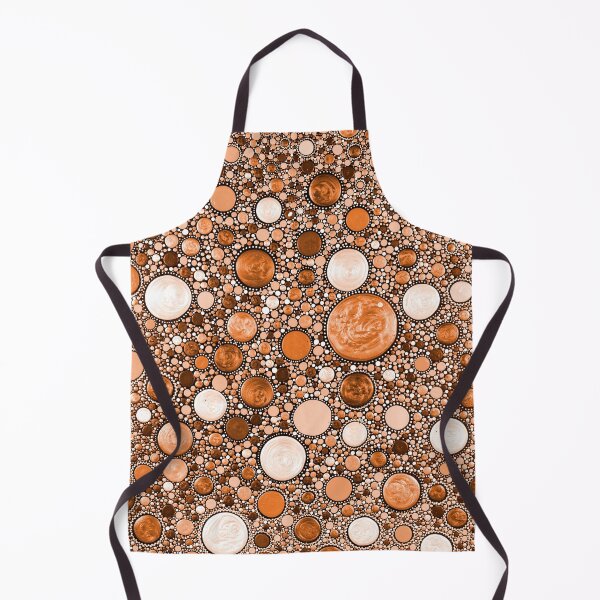 Item preview, Mountain Zen - Copper Dots designed and sold by Amy Diener.