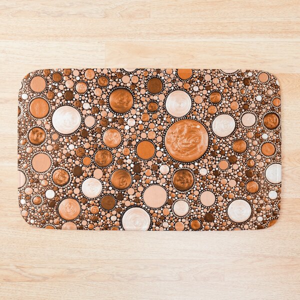 Item preview, Mountain Zen - Copper Dots designed and sold by Amy Diener.