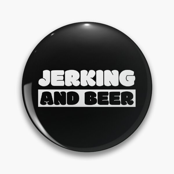 Item preview, Jerking And Beer Funny Fishing designed and sold by Wachi-A.