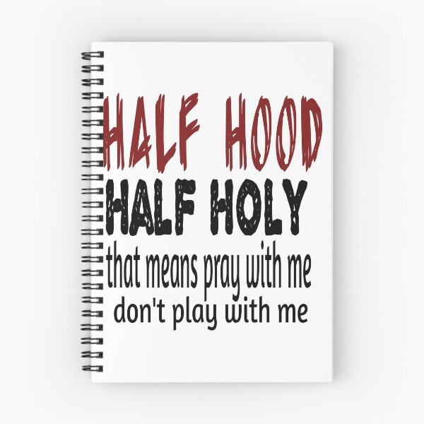 Item preview, HALF HOOD HALF HOLY. designed and sold by leicha.