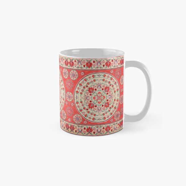 Boho Oriental Traditional Floral Moroccan Style Classic Mug