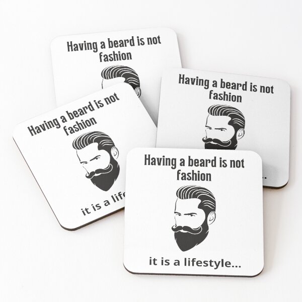Item preview, Having a beard is not fashion, it is a lifestyle for beard lovers designed and sold by Georgeox.