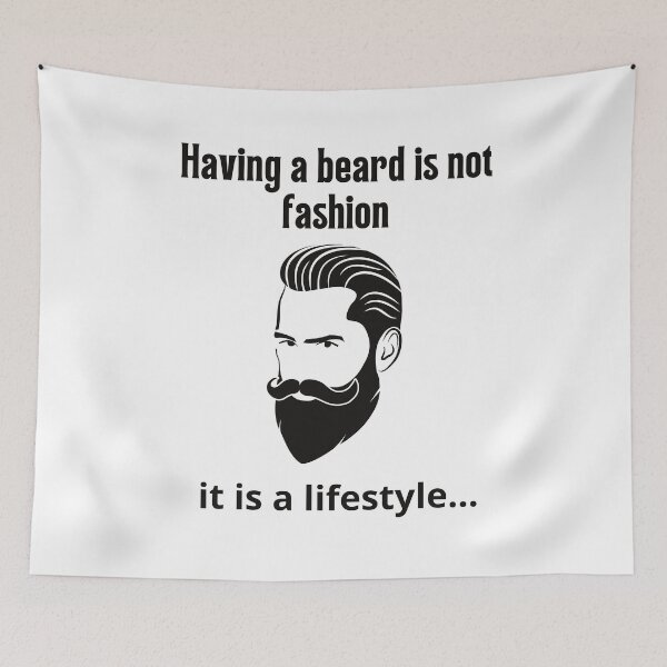 Item preview, Having a beard is not fashion, it is a lifestyle for beard lovers designed and sold by Georgeox.