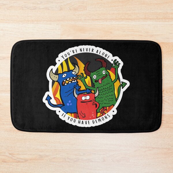 Item preview, You're Never Alone If You Have Demons designed and sold by BewilderedUni.