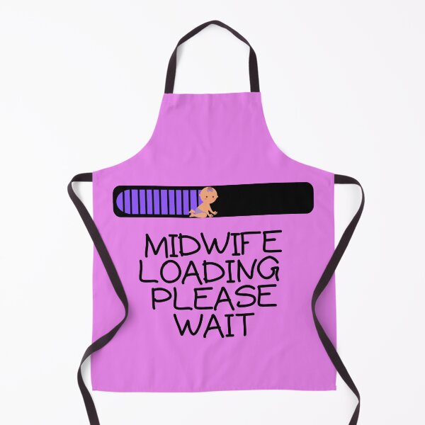 Item preview, Midwife Loading... Please Wait designed and sold by ShowMePride.