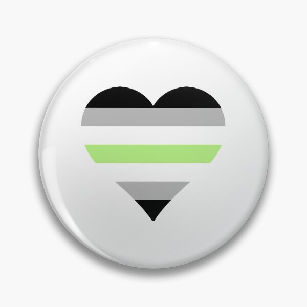 Item preview, Agender Pride Heart designed and sold by Friend of Frogs.