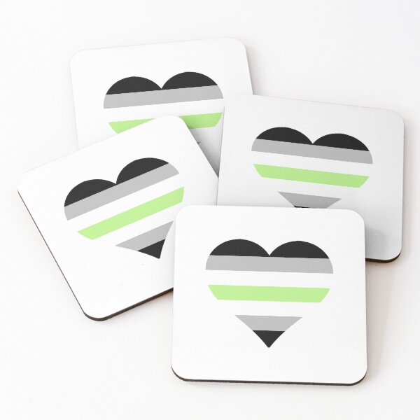 Item preview, Agender Pride Heart designed and sold by Friend of Frogs.