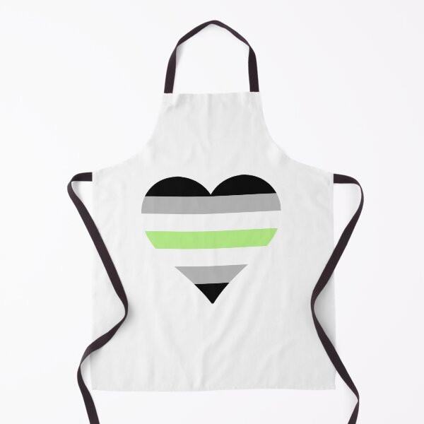 Item preview, Agender Pride Heart designed and sold by Friend of Frogs.